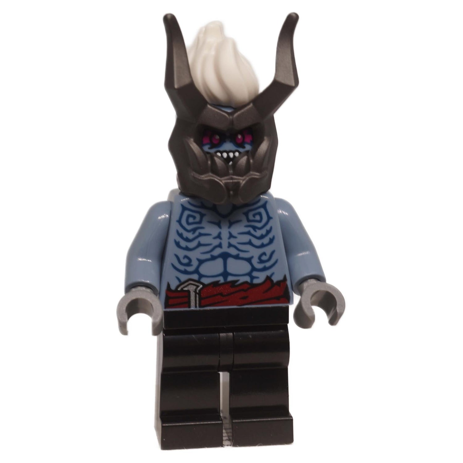 LEGO NINJAGO Oni Warrior minifigure from 71871 Legends Duskfall front view
