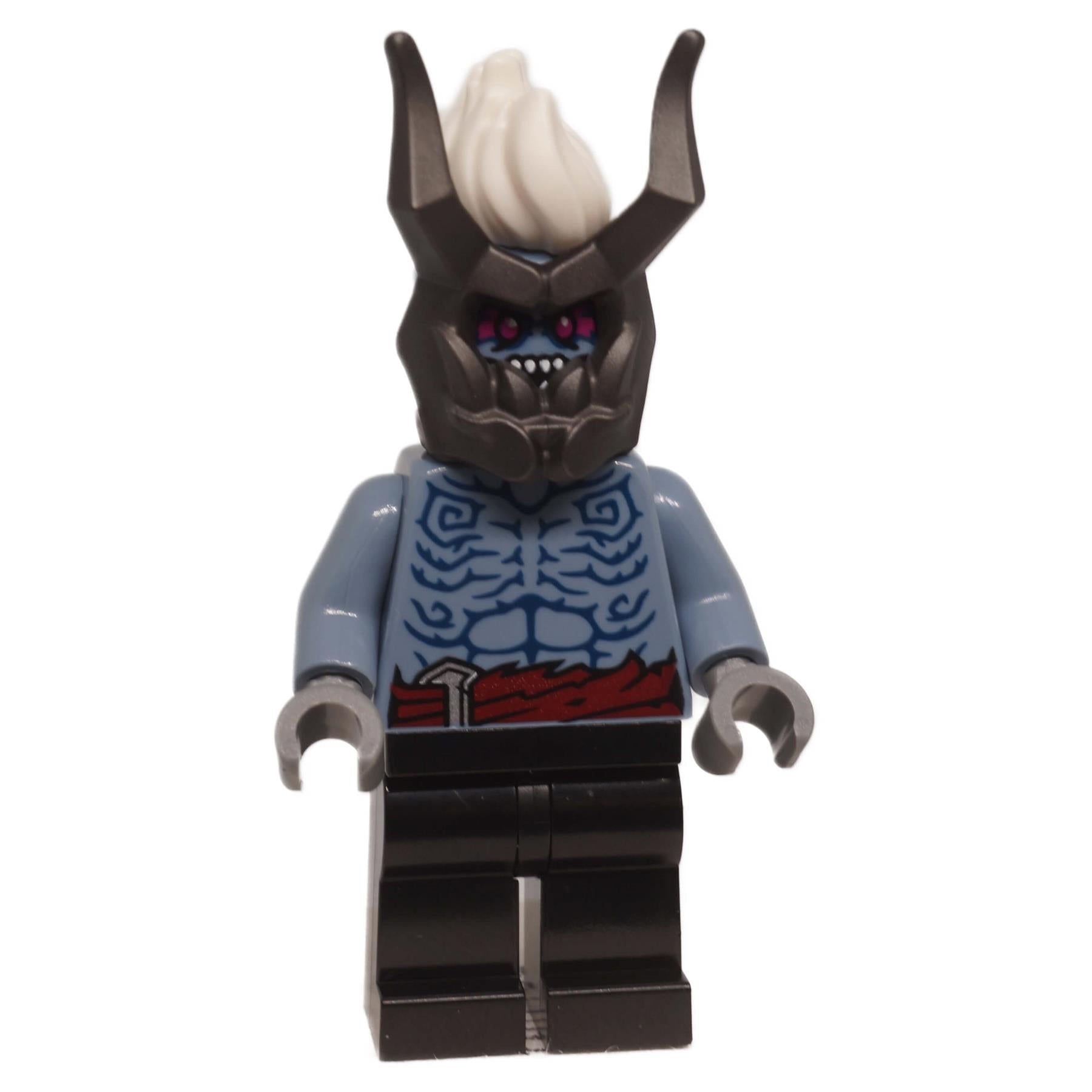 LEGO NINJAGO Oni Warrior minifigure from 71871 Legends Duskfall front view