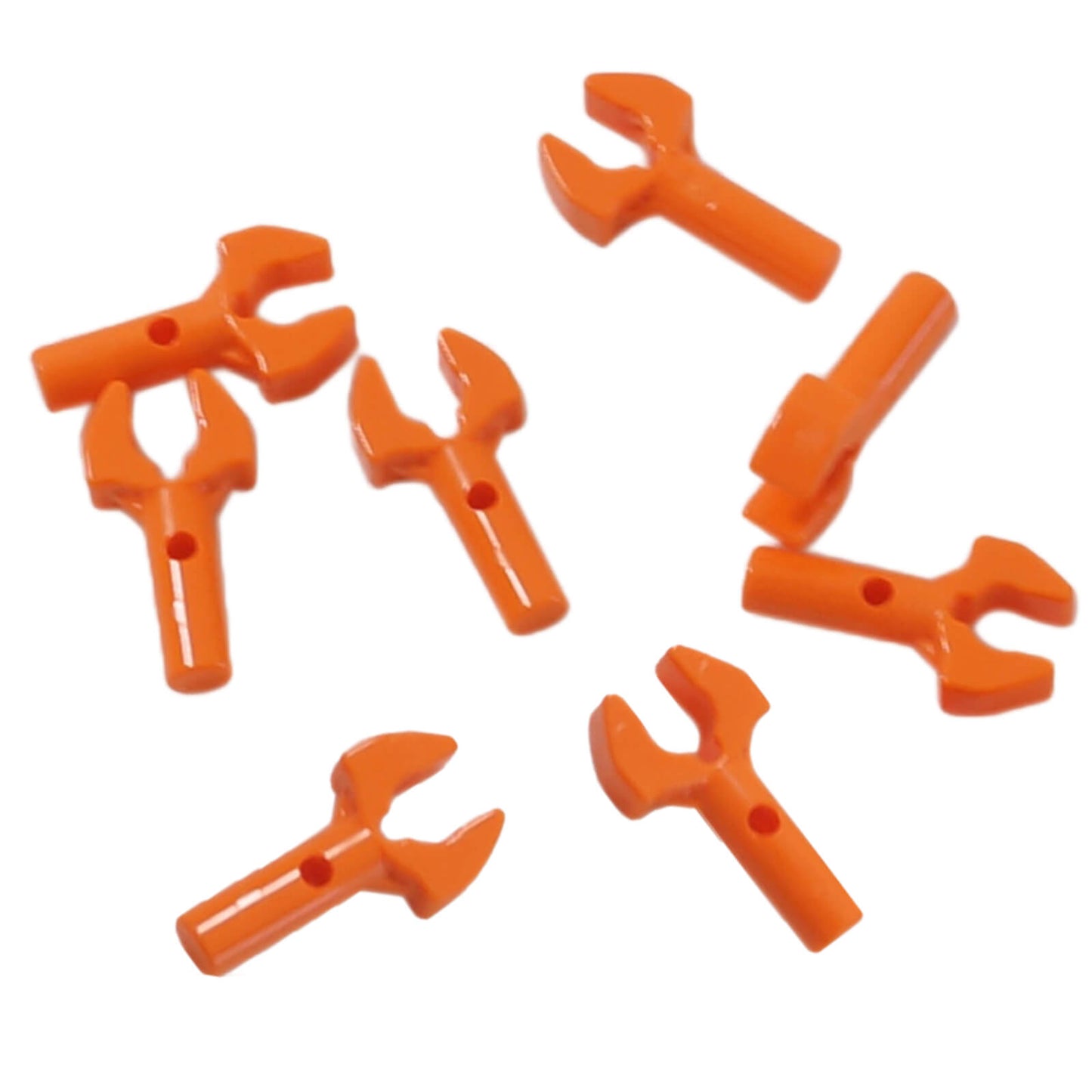Orange bar 1L with clip mechanical claw (48729b) for gripping parts, tools, and small build attachments
