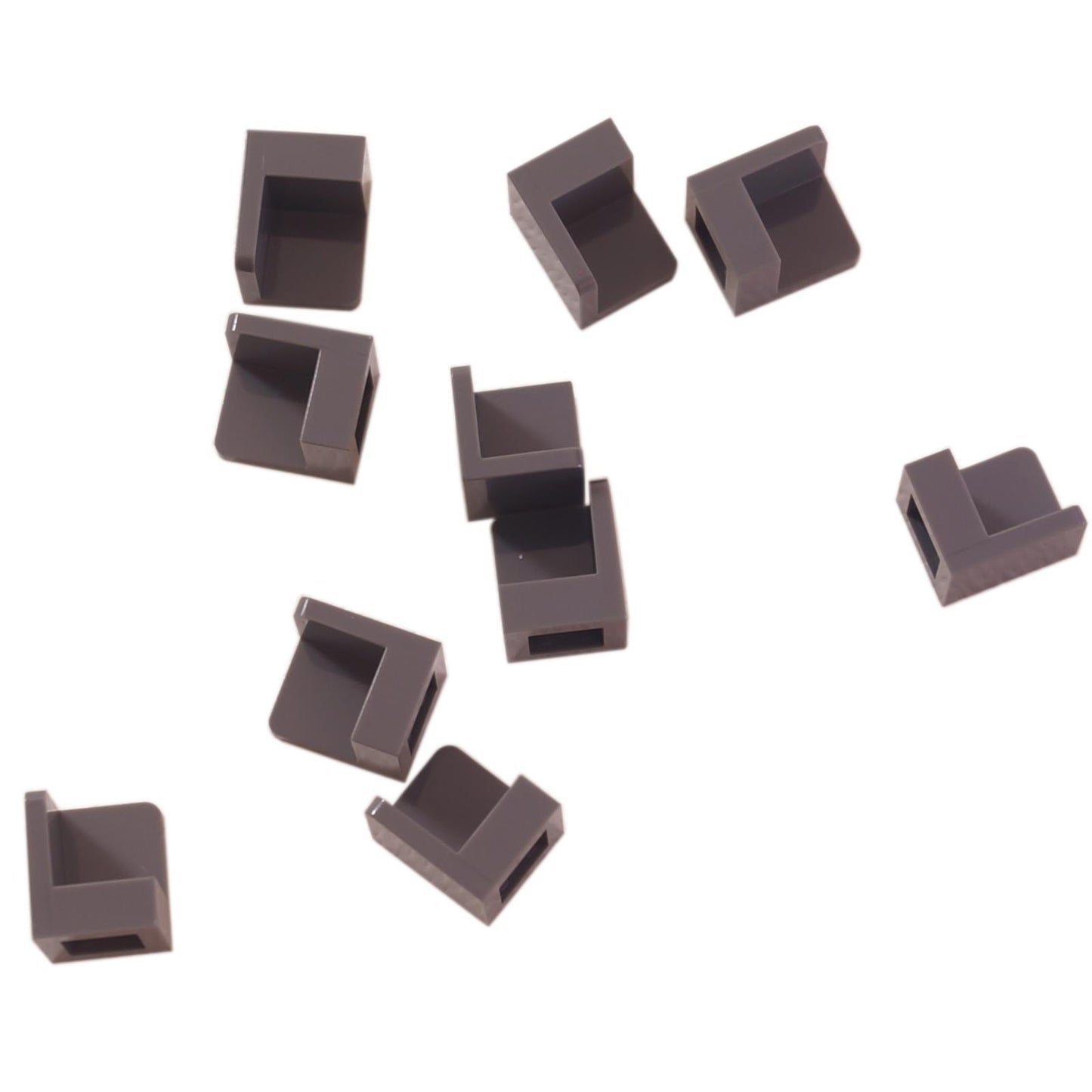 LEGO® Panel 1 x 1 x 1 Corner part 6231 dark bluish gray
