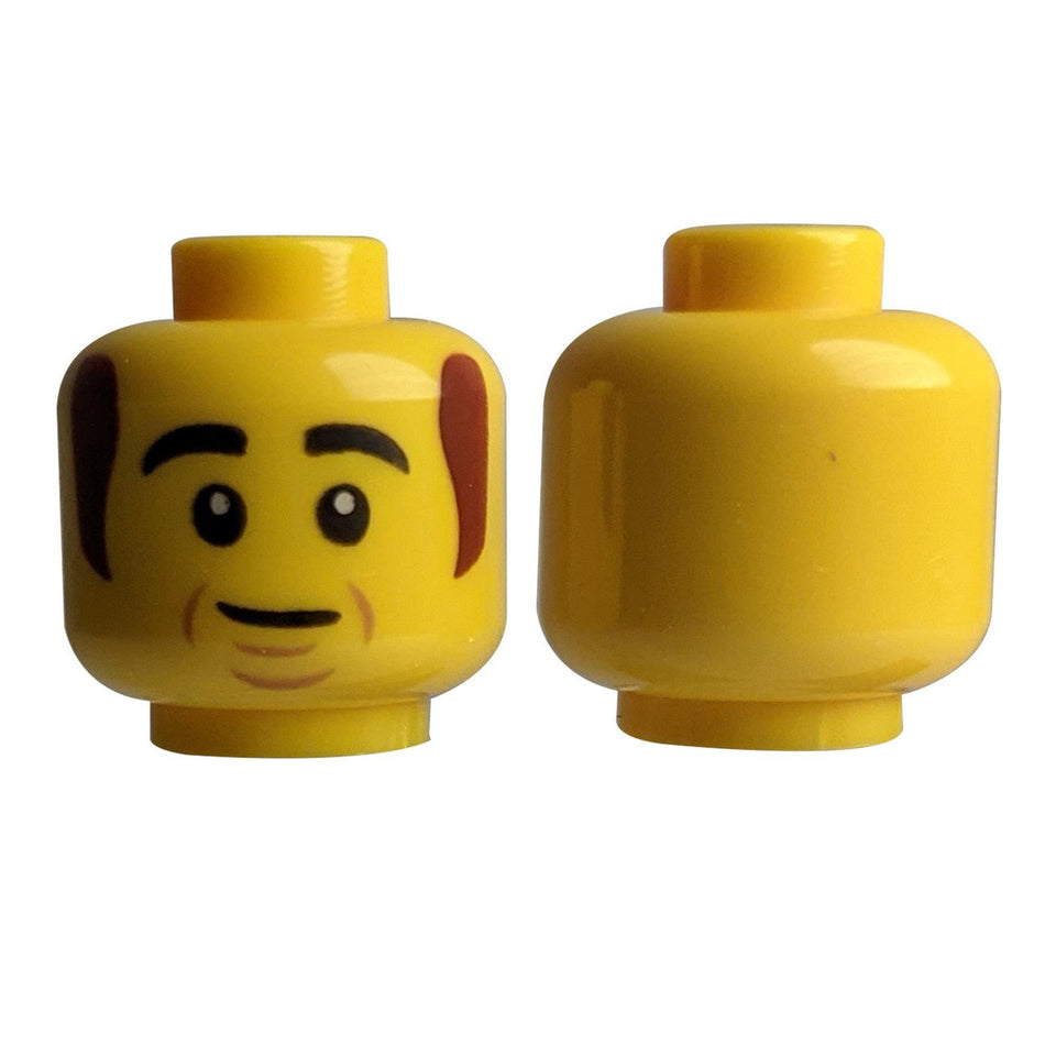 lego-head-3626pb2733-sorriso-sbilenko-sopracciglia-spesse-baffi