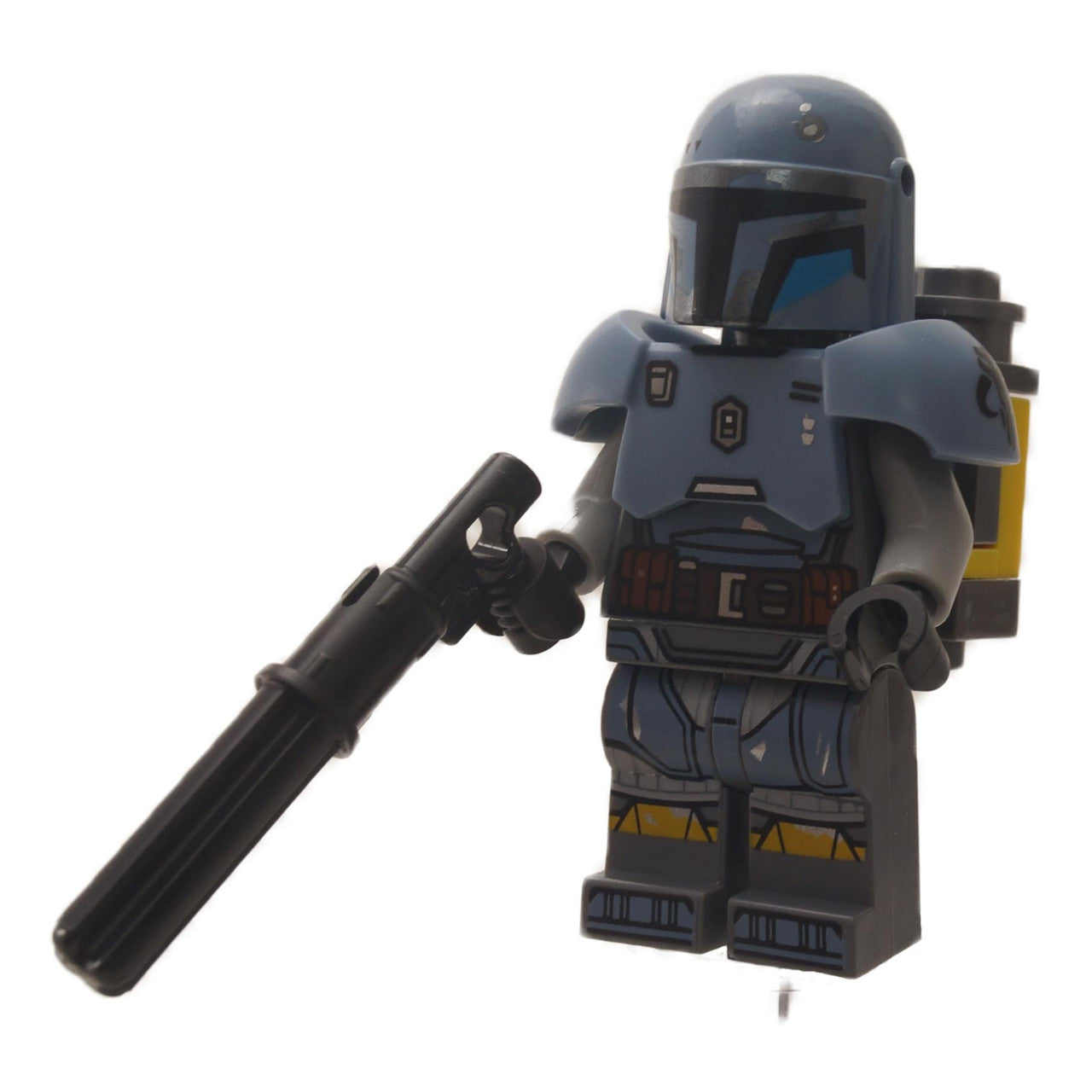 LEGO Paz Vizsla Minifigure sw1172 with Heavy Mandalorian Armor and Weapon