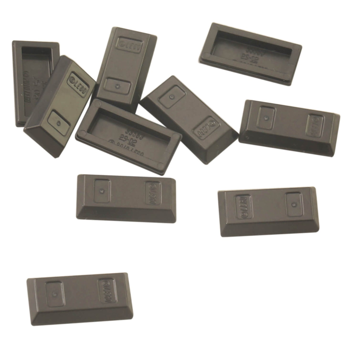 Perl dunkelgrau LEGO® Minifigur Utensil Goldbarren / - ingot, verwendet als Schatz, Barren oder dekoratives Zubehör
