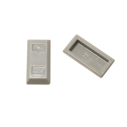 Perl hellgrau LEGO® Minifigur Utensil Goldbarren / - ingot, verwendet als Schatz, Barren oder dekoratives Zubehör
