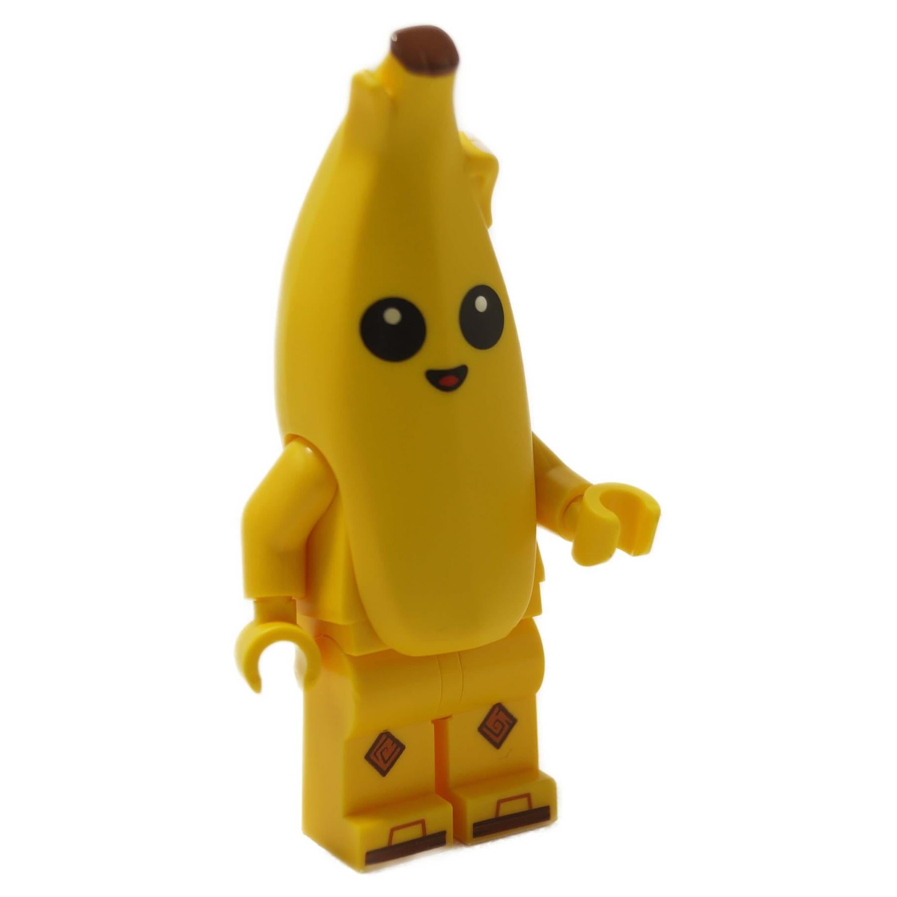LEGO® Fortnite Standard Peely minifigure from set 77075 with classic banana design and smiling face