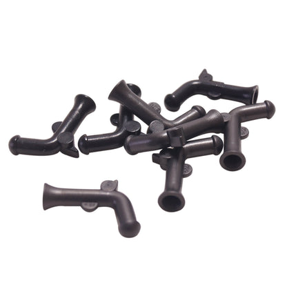 Pearl dark gray LEGO® minifigure pirate flintlock pistol weapon accessory classic pirate gun piece