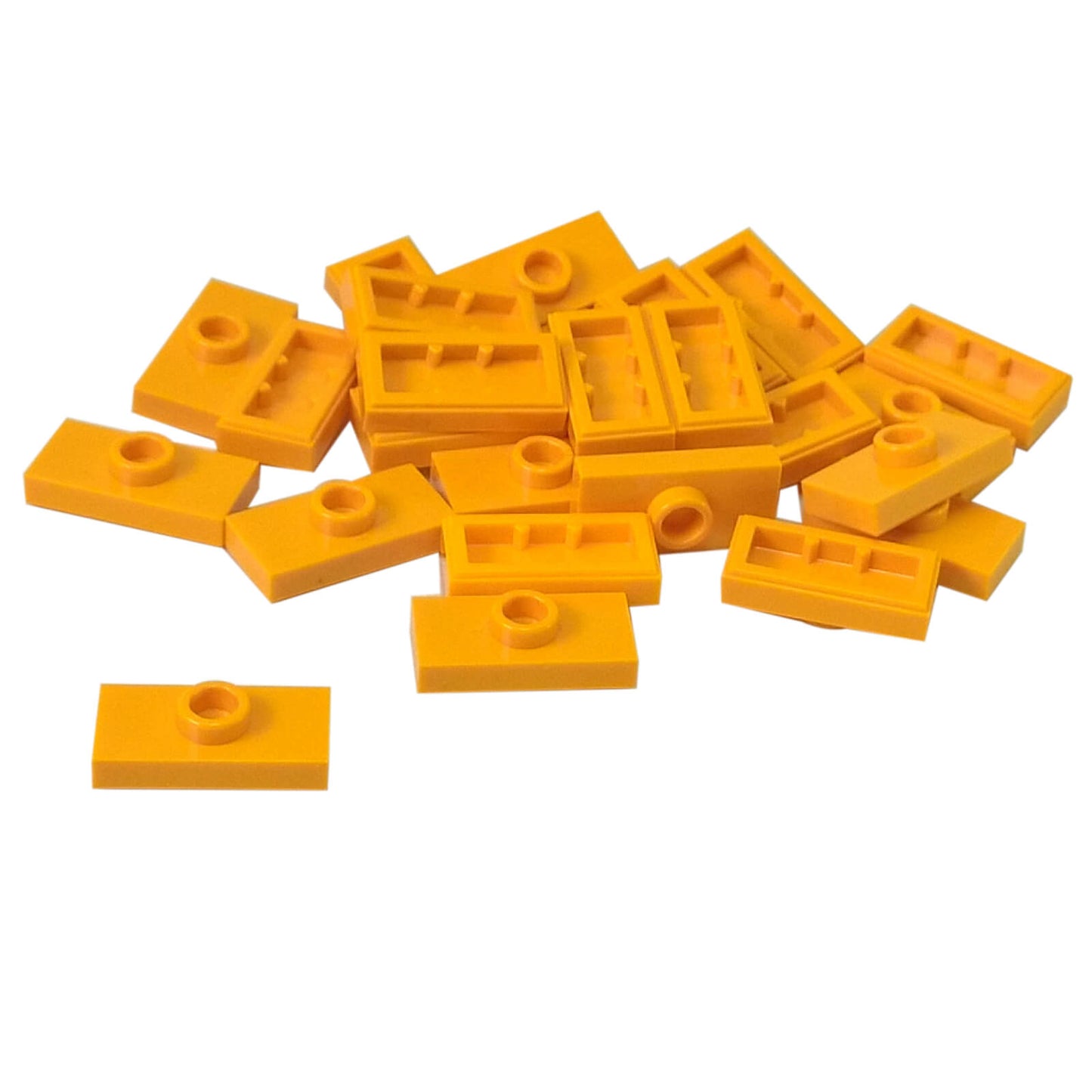 LEGO® Plate Modified 1 x 2 with 1 Stud 15573 bright light orange