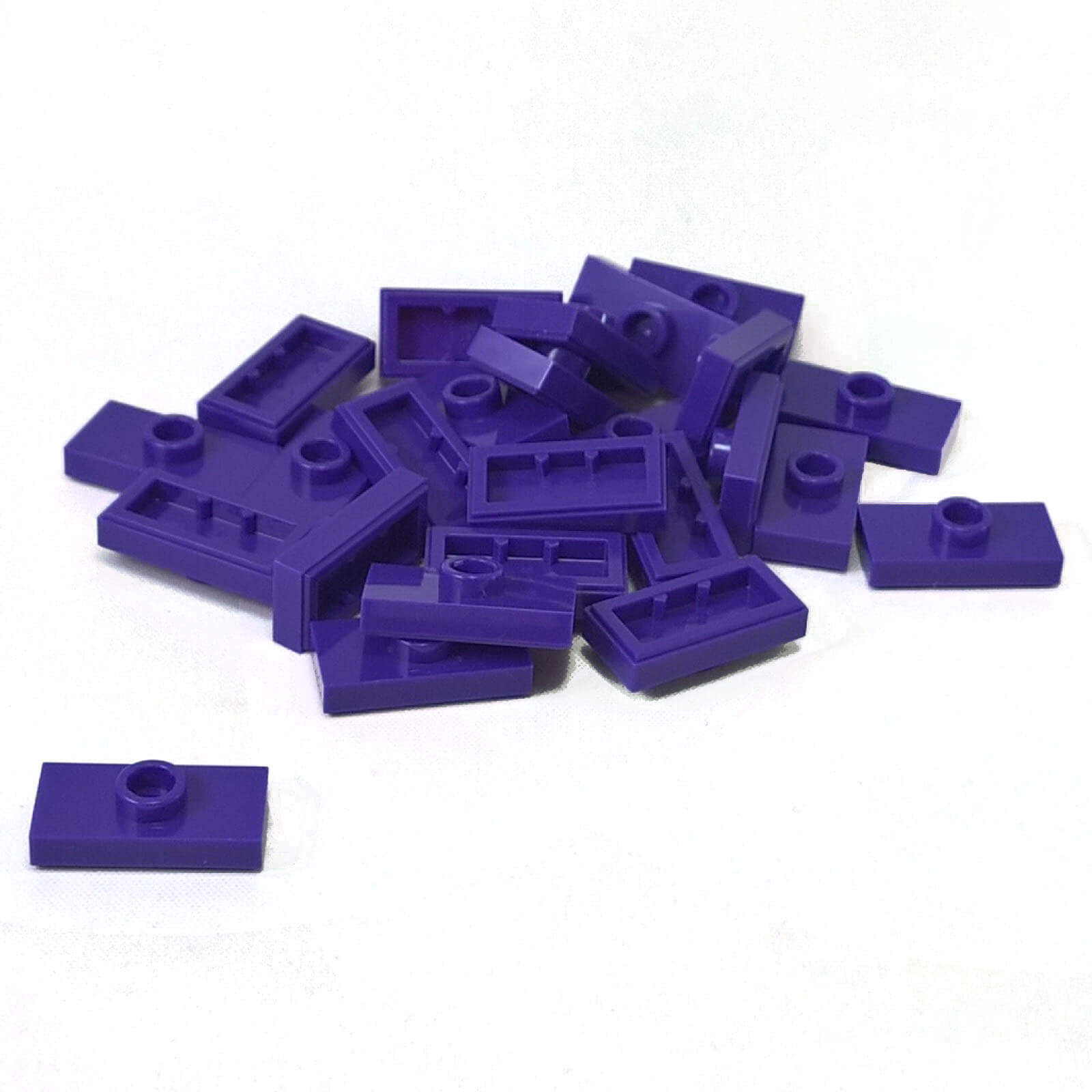 LEGO® Plate Modified 1 x 2 with 1 Stud 15573 dark purple