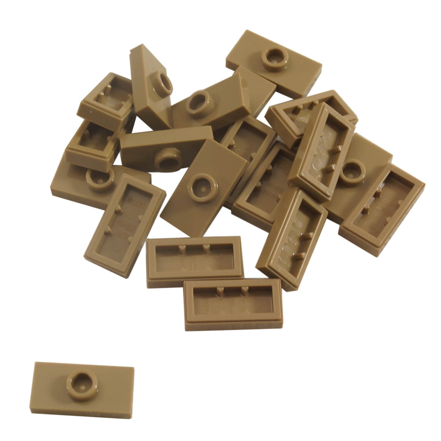 LEGO® Plate Modified 1 x 2 with 1 Stud 15573 dark tan