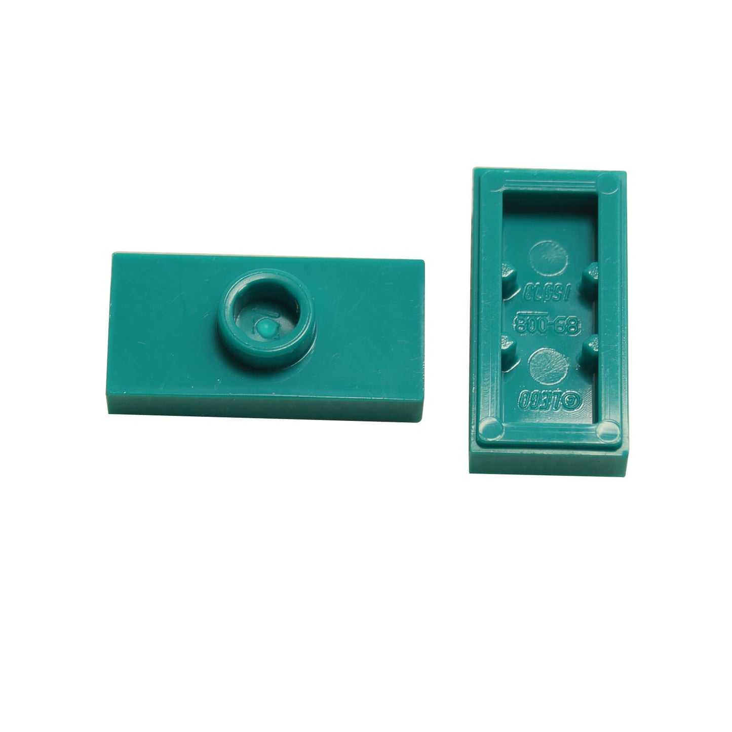LEGO® Plate Modified 1 x 2 with 1 Stud 15573 dark turquoise