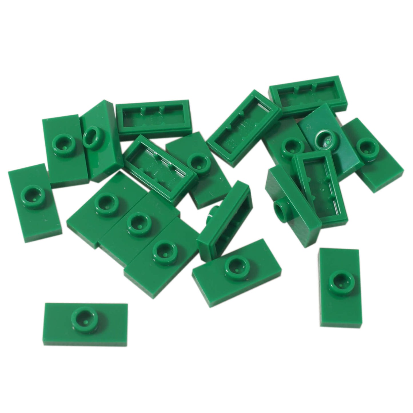 LEGO® Plate Modified 1 x 2 with 1 Stud 15573 green