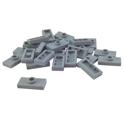 LEGO® Plate Modified 1 x 2 with 1 Stud 15573 light bluish gray