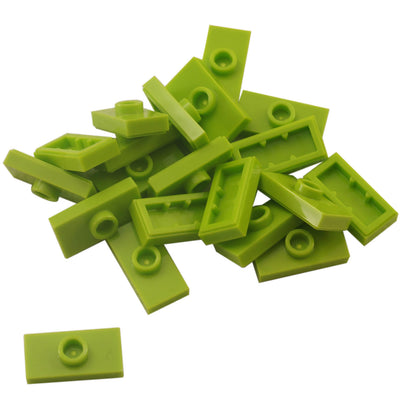 LEGO® Plate Modified 1 x 2 with 1 Stud 15573 lime