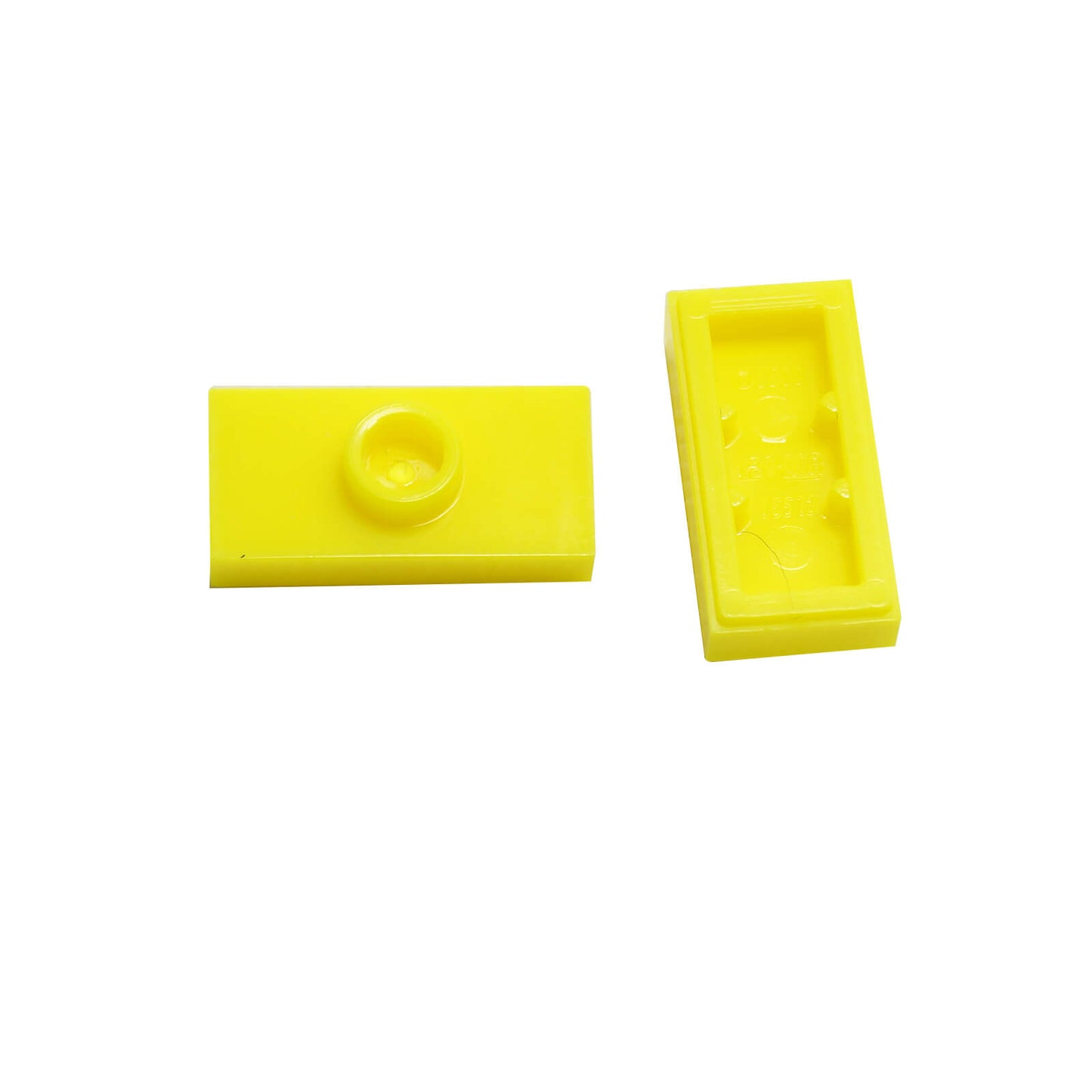 LEGO® Plate Modified 1 x 2 with 1 Stud 15573 neon yellow