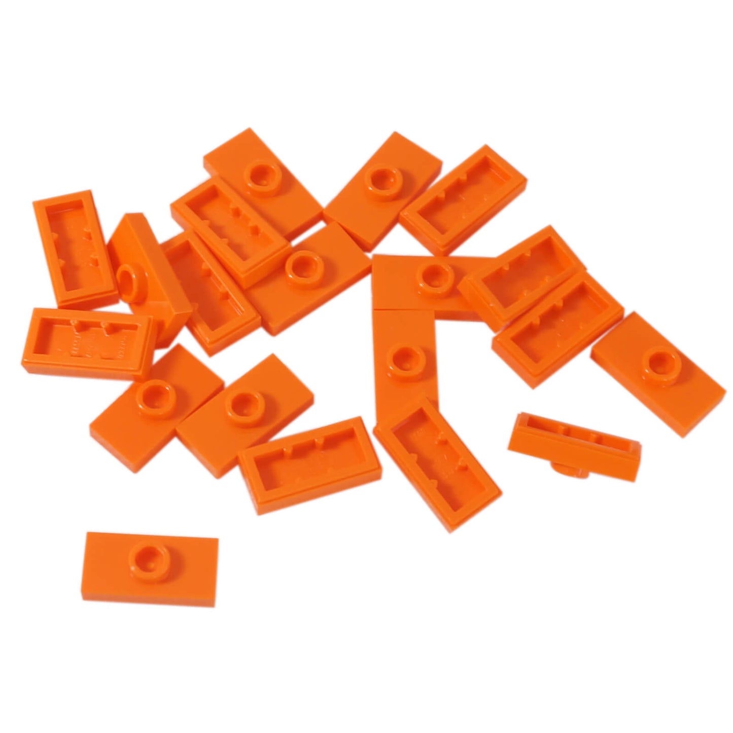 LEGO® Plate Modified 1 x 2 with 1 Stud 15573 orange