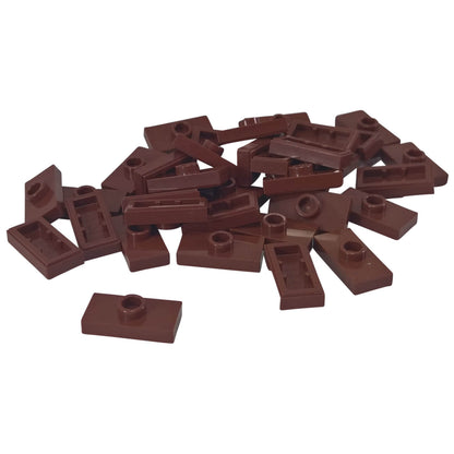 LEGO® Plate Modified 1 x 2 with 1 Stud 15573 reddish brown