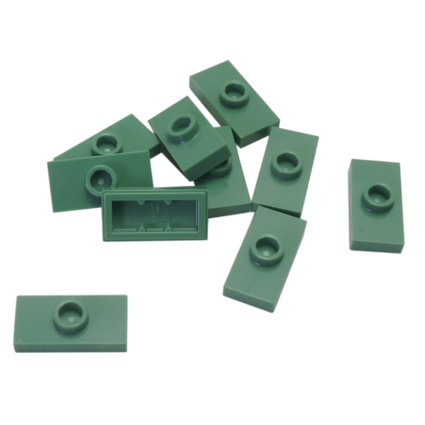 LEGO® Plate Modified 1 x 2 with 1 Stud 15573 sand green