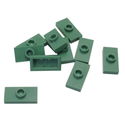 LEGO® Plate Modified 1 x 2 with 1 Stud 15573 sand green