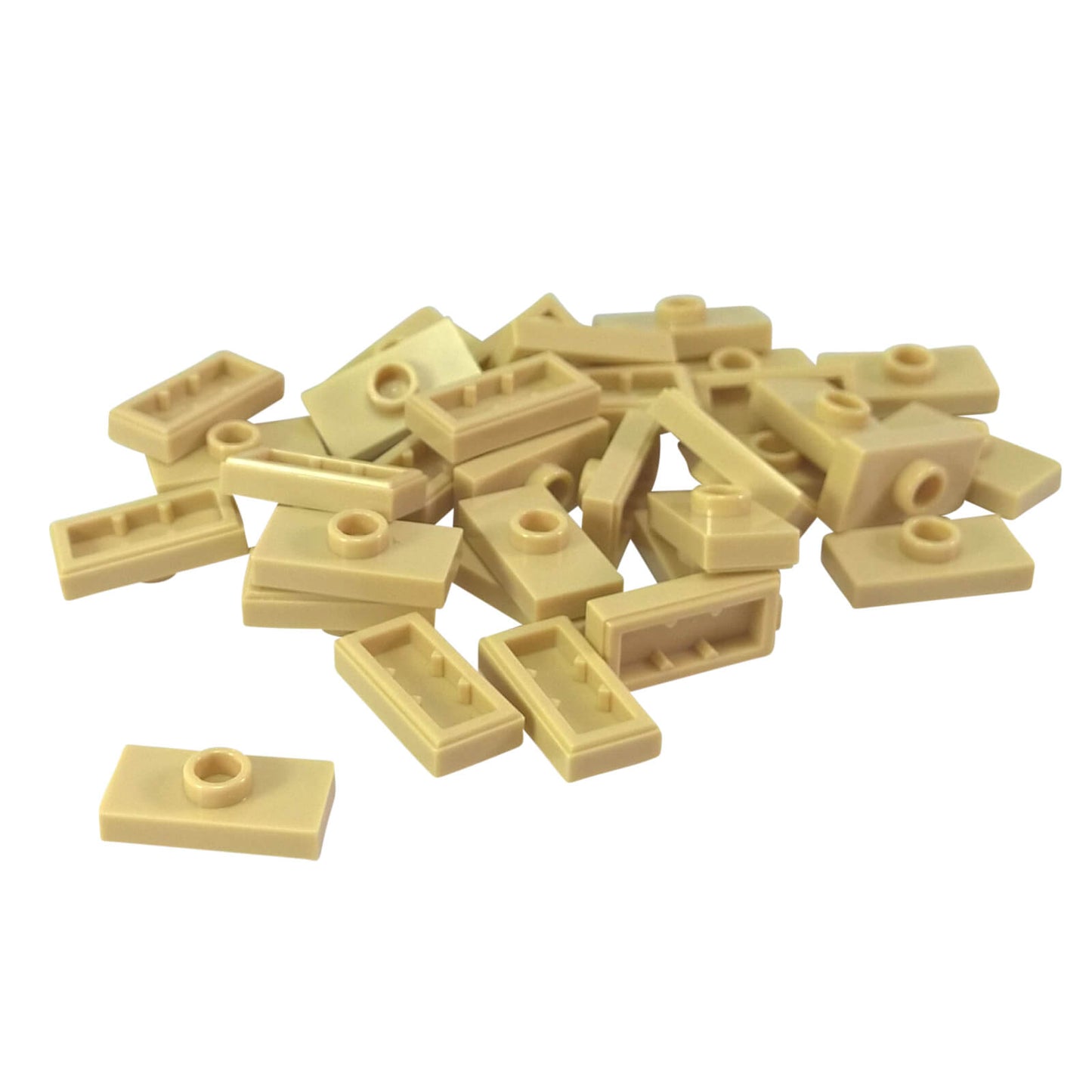 LEGO® Plate Modified 1 x 2 with 1 Stud 15573 tan