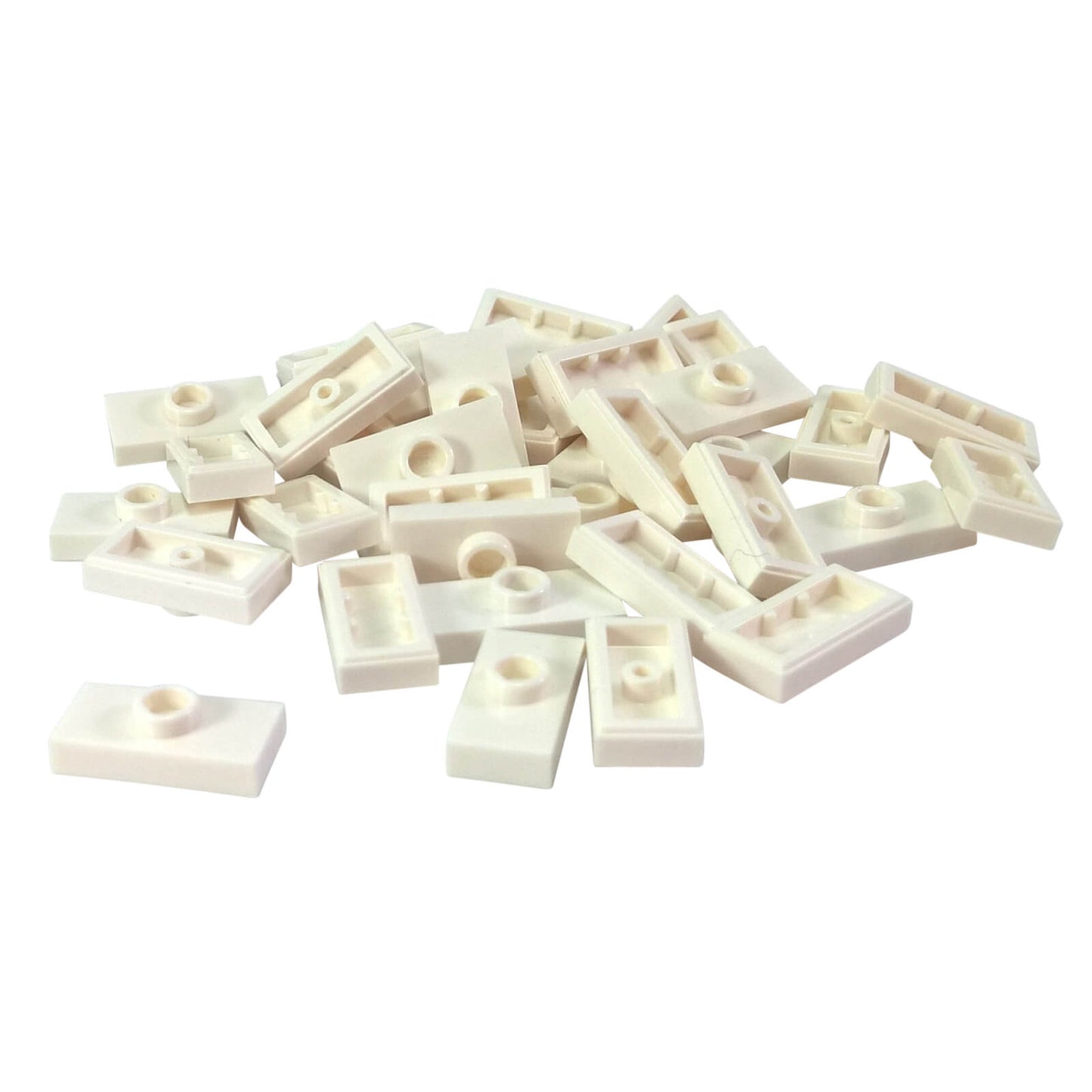 LEGO® Plate Modified 1 x 2 with 1 Stud 15573 white