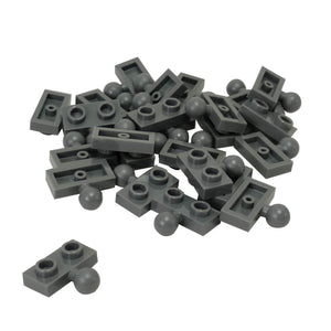 LEGO® modified plate 1 x 2 with towball on side articulation connector part