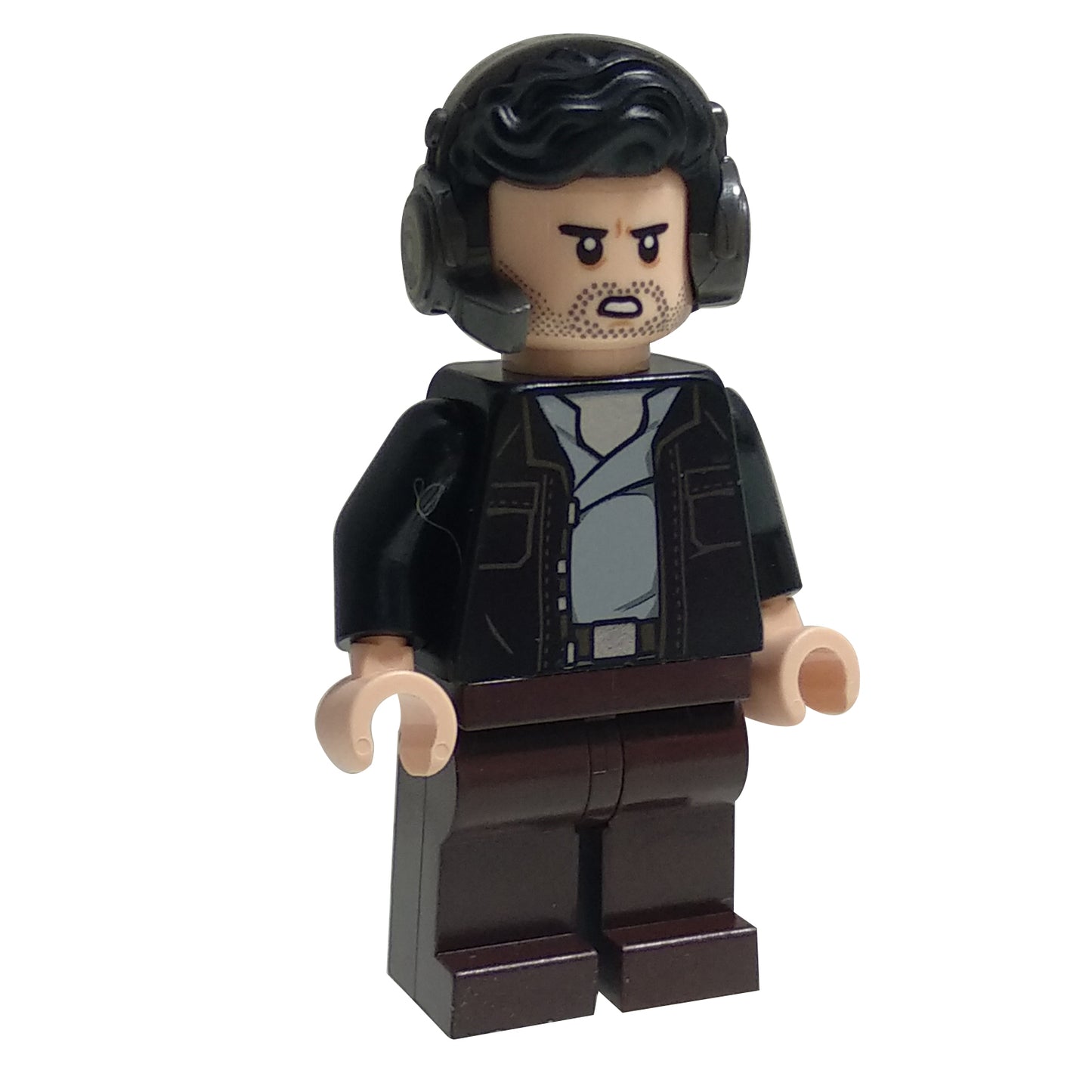 LEGO Star Wars Poe Dameron minifigure sw0890 headset black jacket