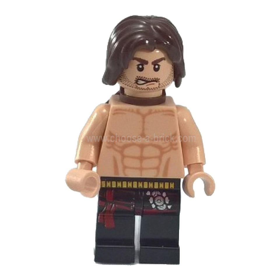 LEGO® Prince of Persia Minifigure: Dastan, Shirtless with Scabbard (pop007)