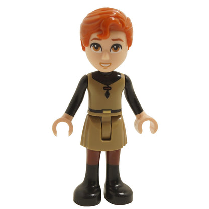 LEGO® Disney Prince Phillip mini-doll dp175 wearing a royal outfit with brown hair and confident expression
