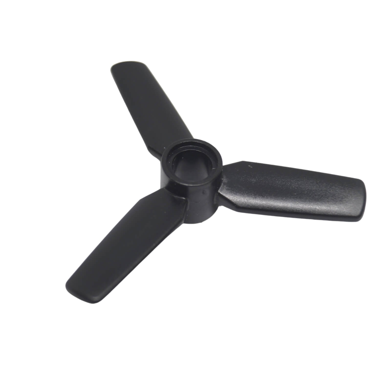 LEGO® Propeller 3 Blade 5 Diameter 92842 in black with three evenly spaced blades.