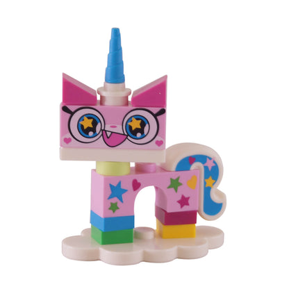 LEGO Rainbow Unikitty minifigure COLUNI1-1 star print colorful design
