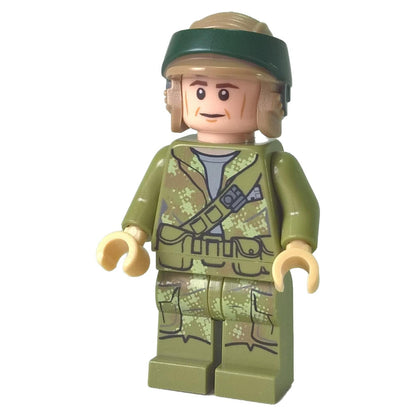 Rebel Trooper Endor LEGO Star Wars minifigure sw0645 olive green legs