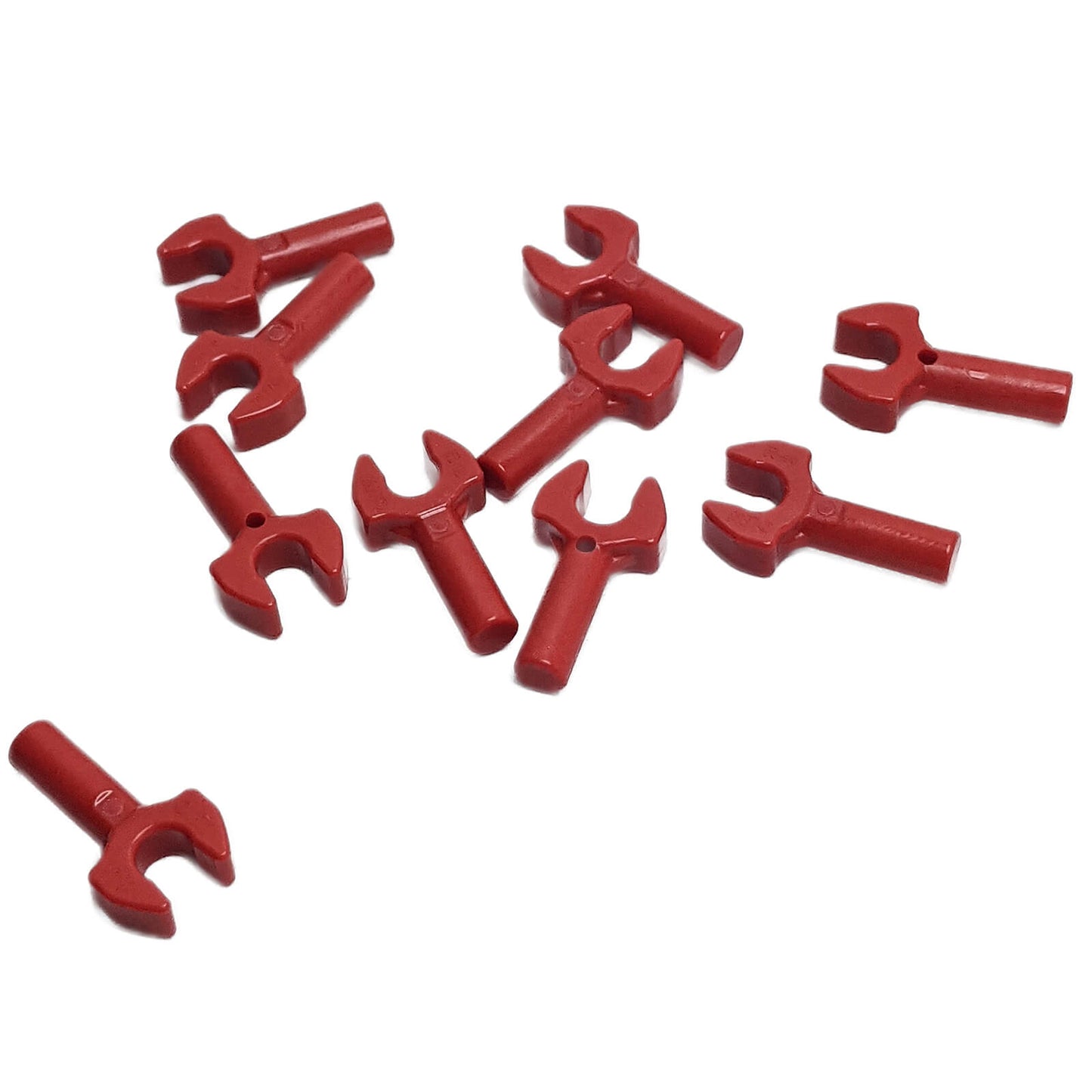 Red bar 1L with clip mechanical claw (48729b) for gripping parts, tools, and small build attachments
