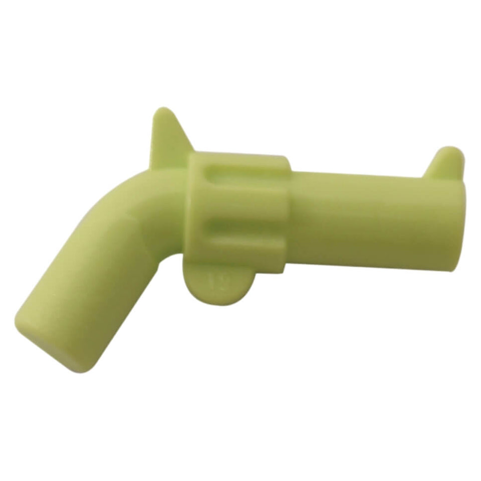 LEGO® Revolver Pistol Weapon 30132 with large barrel in Yellowish Green