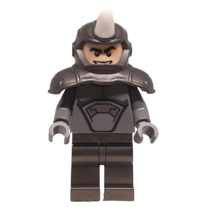 LEGO® Marvel Rhino minifigure sh0795 with horned helmet armor