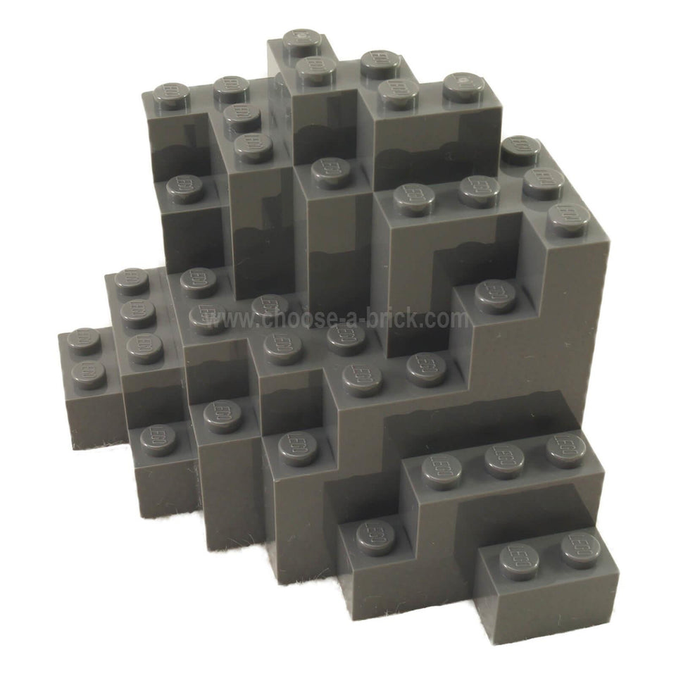 LEGO® Rock Panel 8 x 8 x 6 MURP landscape element part 23996