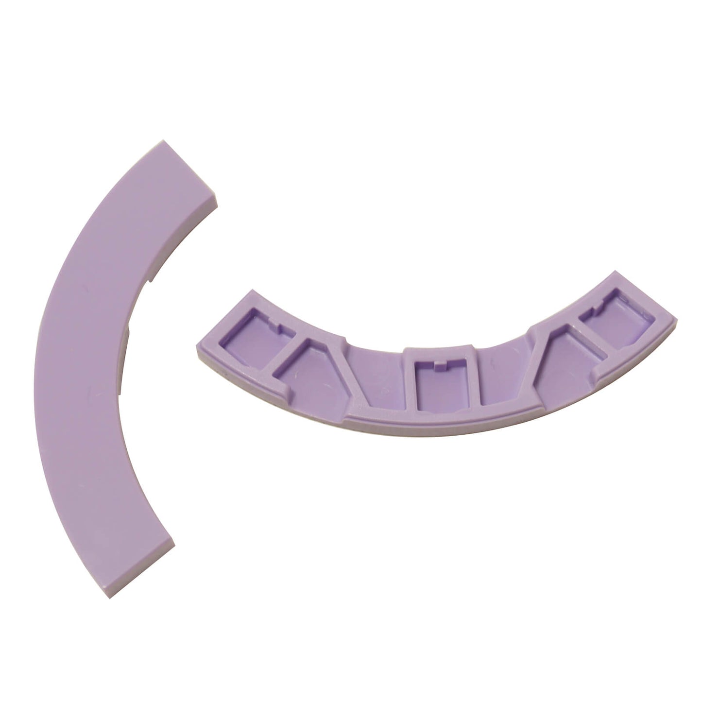 LEGO® Round Corner Macaroni Tile 4 x 4 Wide part 27507 lavender