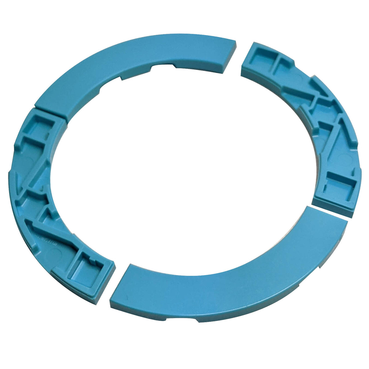 LEGO® Round Corner Macaroni Tile 4 x 4 Wide part 27507 medium azure