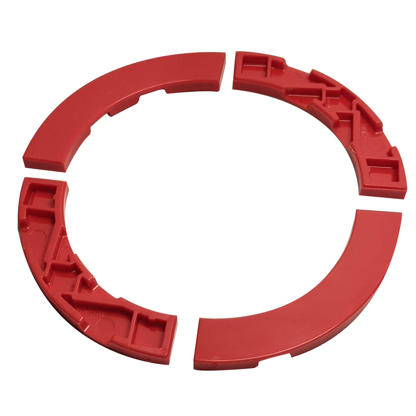 LEGO® Round Corner Macaroni Tile 4 x 4 Wide part 27507 red