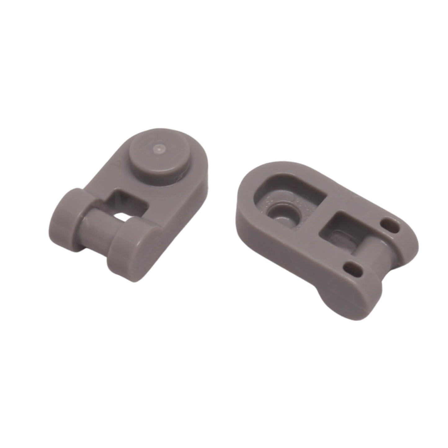 LEGO® Round Plate with Bar Handle part 26047 dark bluish gray