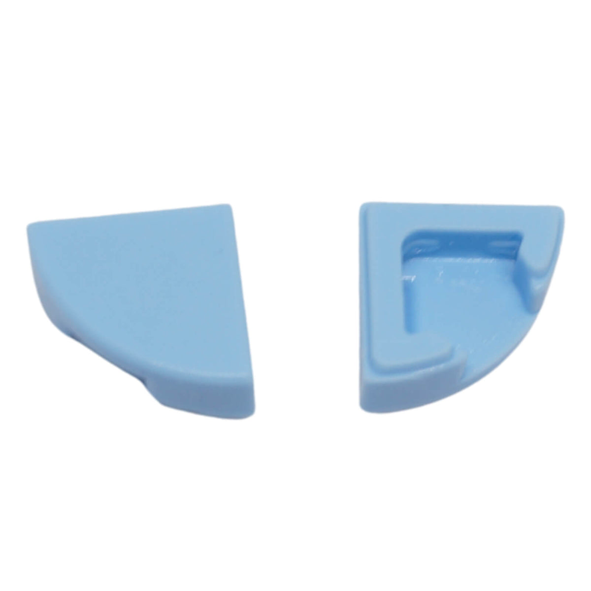 LEGO® Round Quarter Tile 1x1 part 25269 curved tile element bright light blue