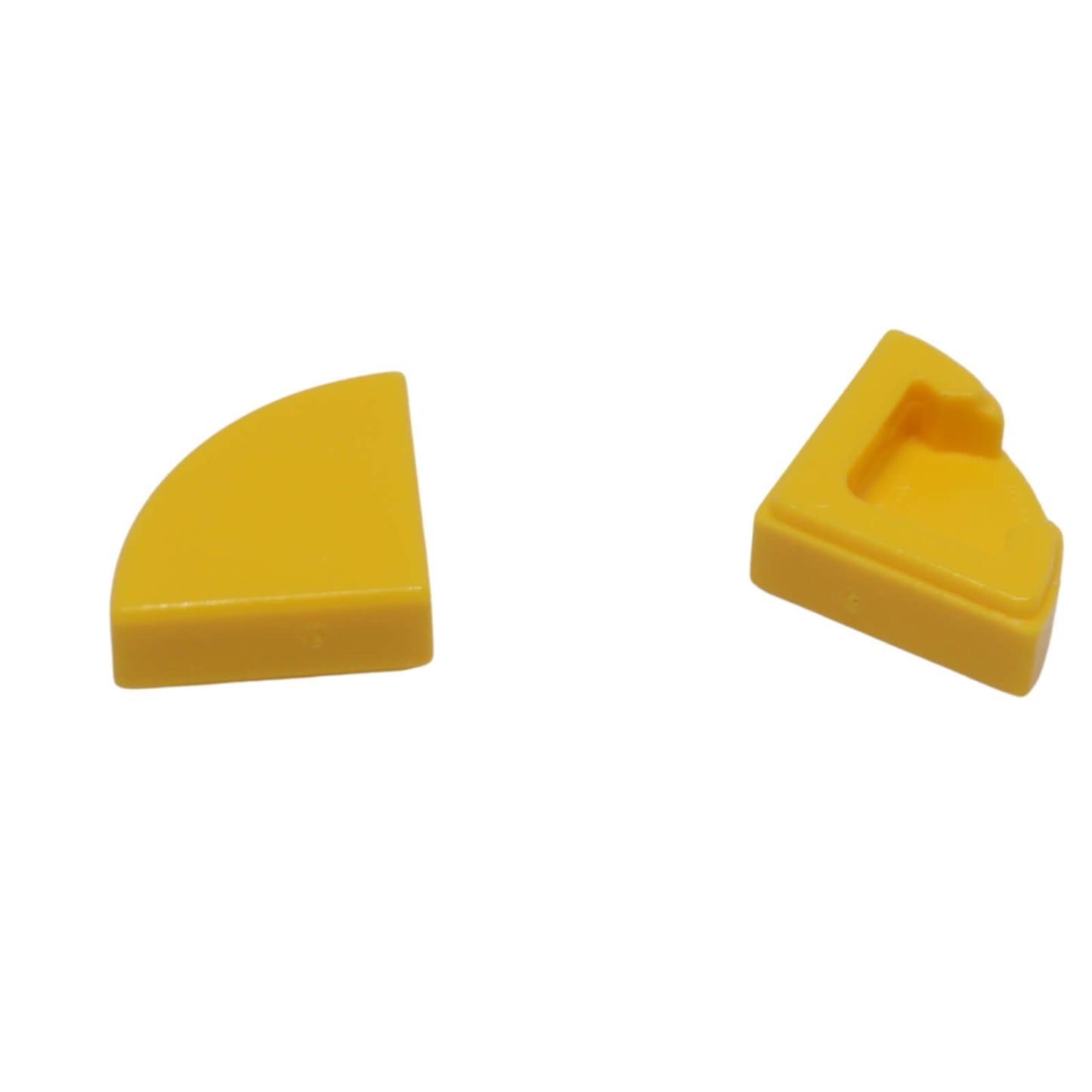 LEGO® Round Quarter Tile 1x1 part 25269 curved tile element yellow