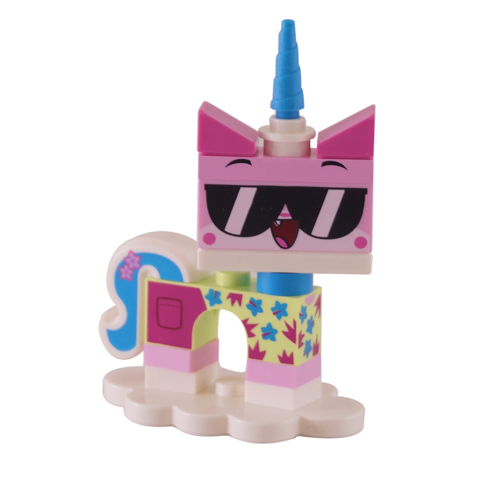 LEGO Shades Unikitty Series 1 collectible minifigure coluni1-5 with display stand