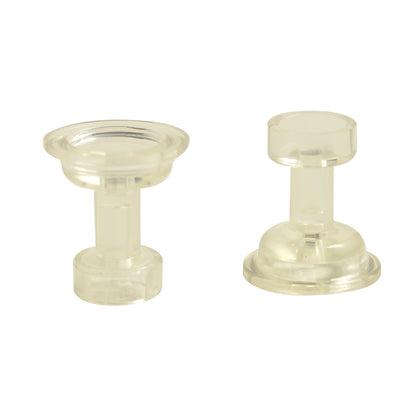 LEGO® sherbet sundae dish cocktail glass accessory part 68504 in trans clear