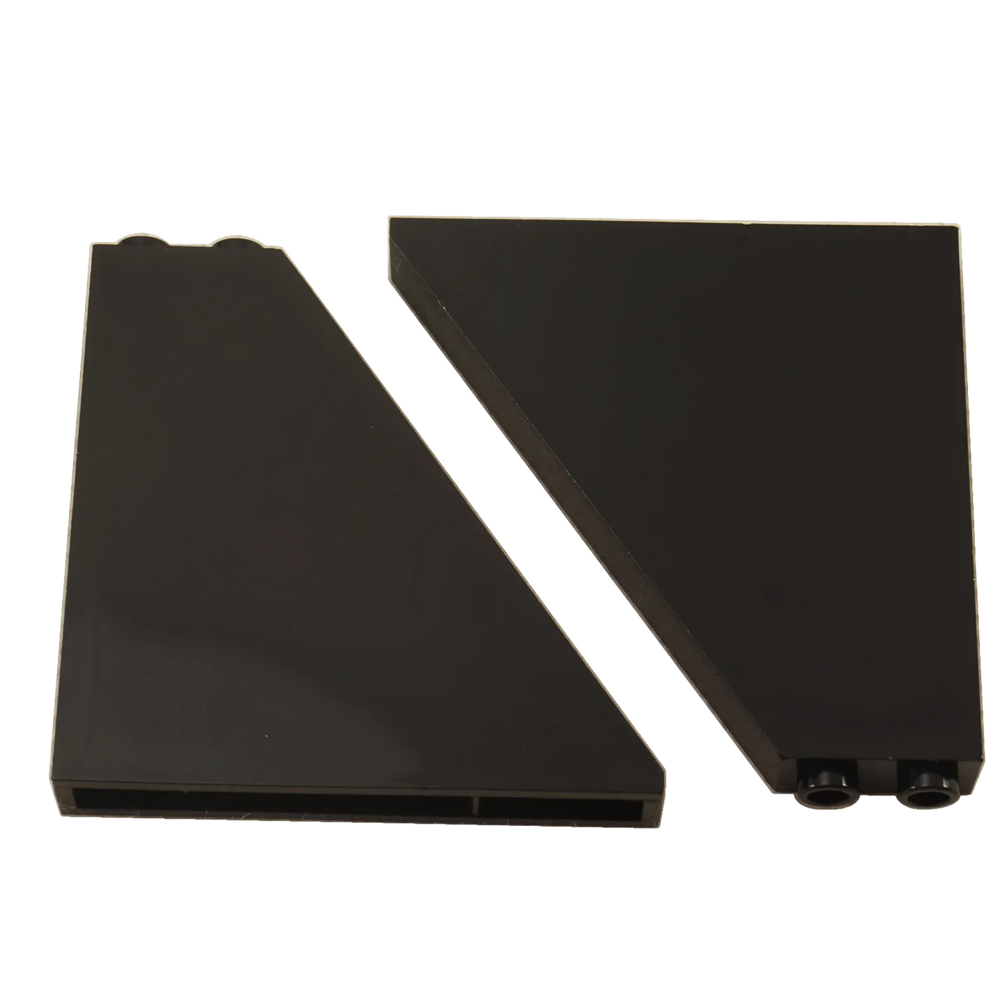 LEGO Slope 55 6 x 1 x 5 part 30249 with tall angled profile black