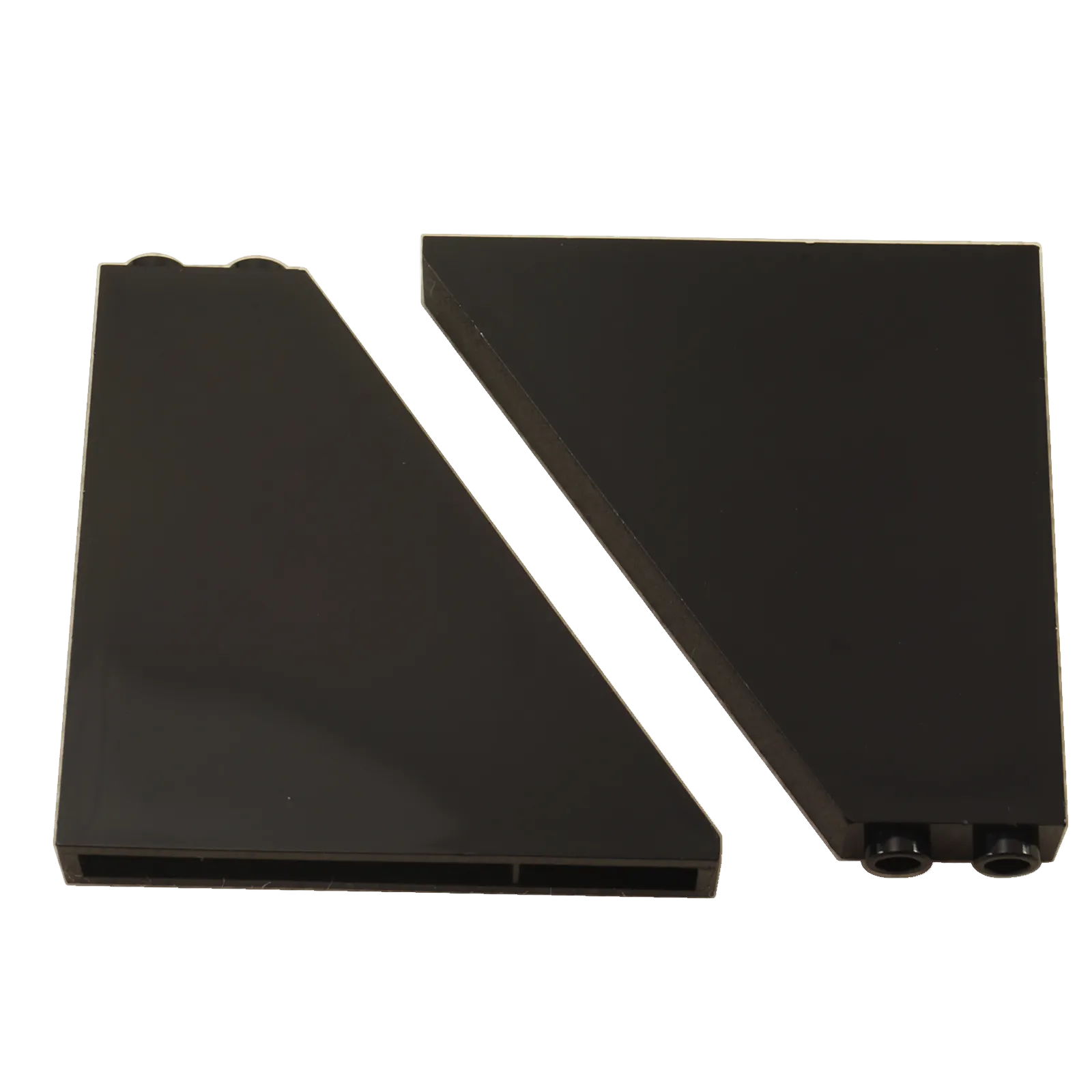 LEGO Slope 55 6 x 1 x 5 part 30249 with tall angled profile black