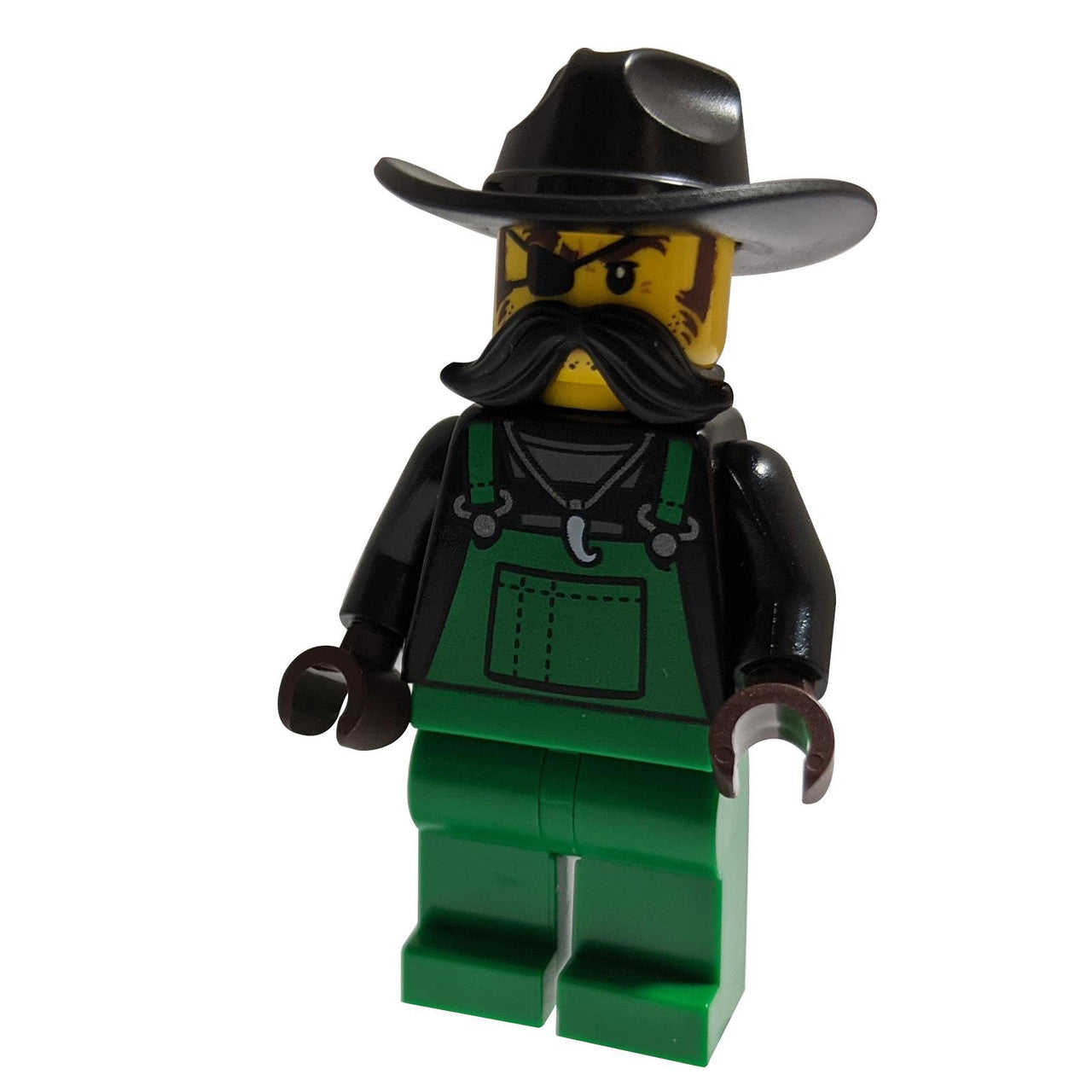 LEGO 乐高人仔 穿着绿色工作服的窃贼蛇响尾蛇，准备好以大胆的设计行动 - cty1367new