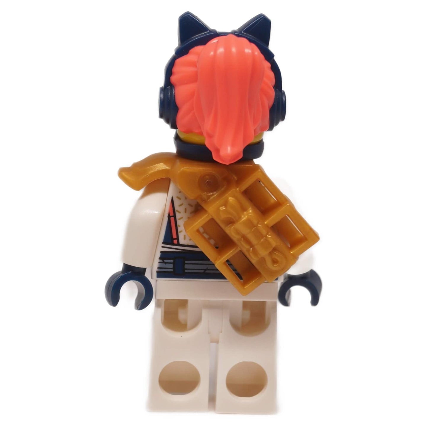 LEGO® Minifigura NINJAGO® Sora vista trasera con vaina y coleta Dragons Rising S4