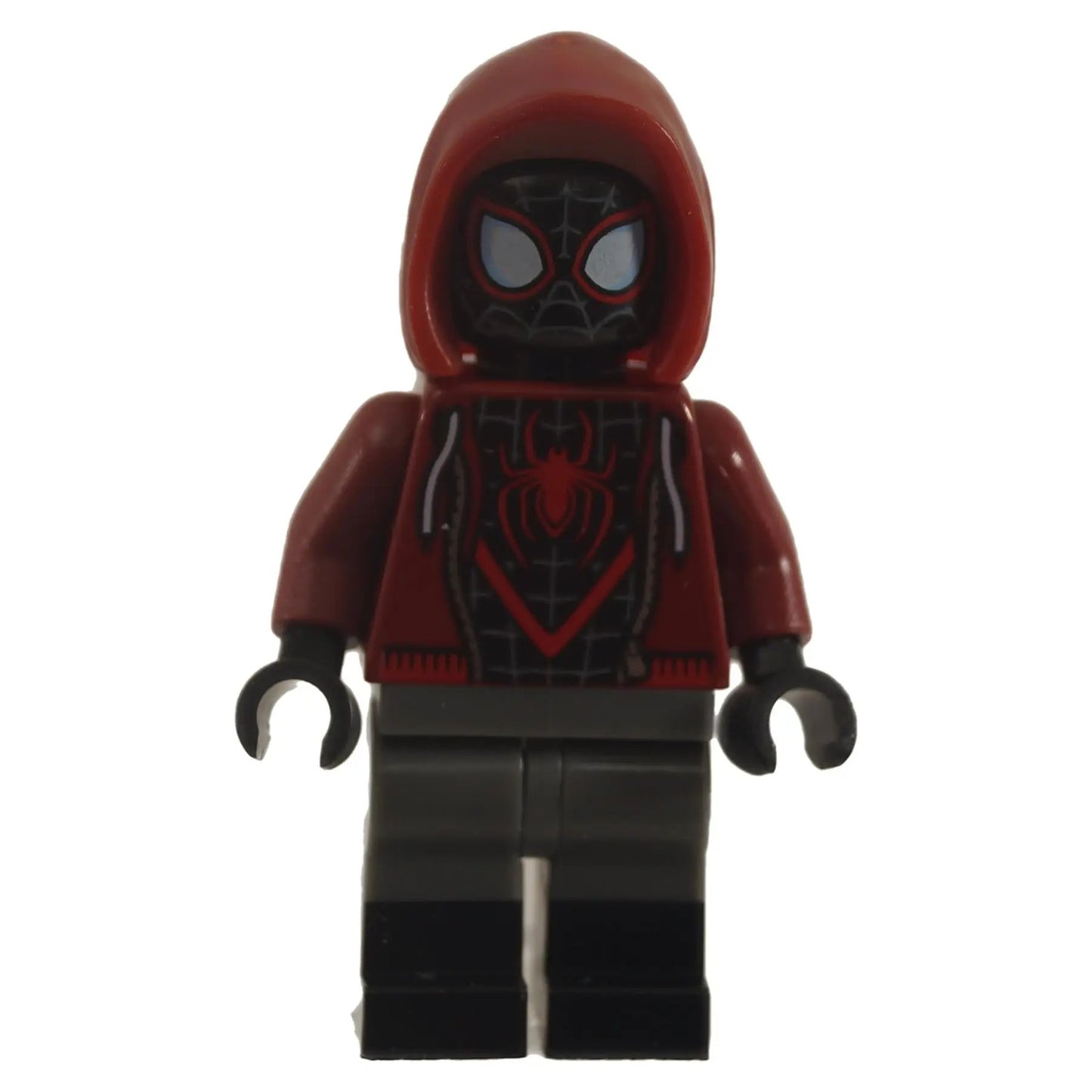 LEGO® Spider-Man Miles Morales minifigure sh0788 red hoodie Marvel