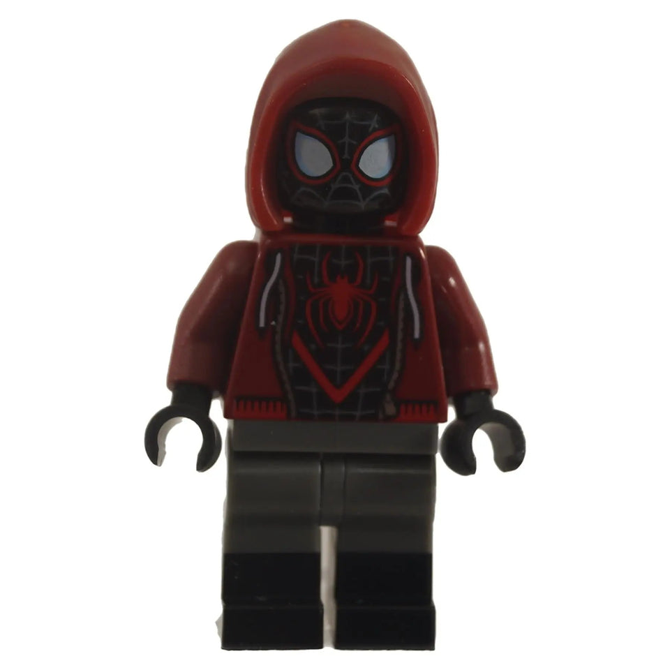 LEGO® Spider-Man Miles Morales minifigure sh0788 red hoodie Marvel