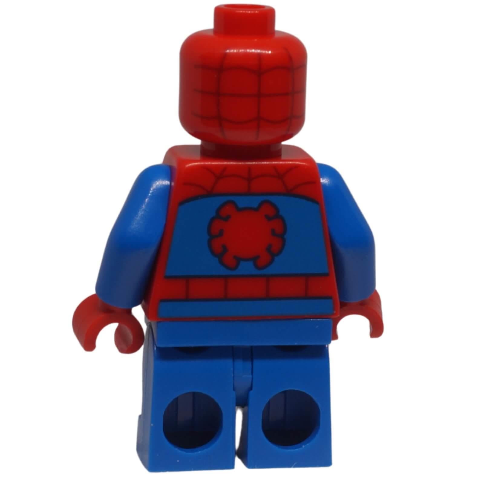 LEGO® Spider-Man Peter Parker minifigure sh0797 with medium legs back view